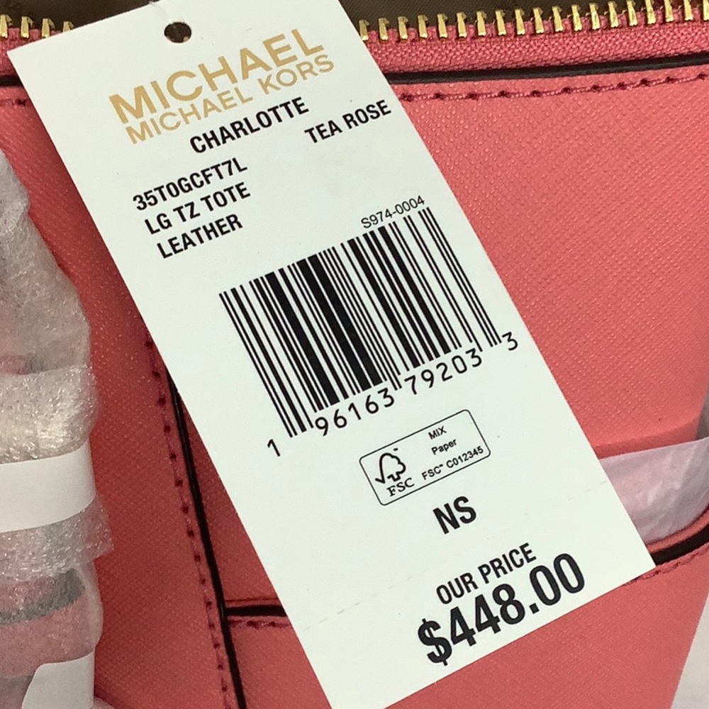 NWT- Michael Kors Tote & Wallet / Phone Case - Picture 5 of 6
